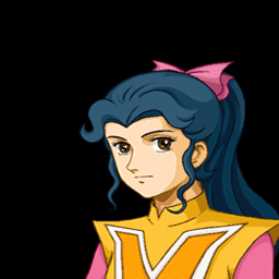 Megumi bust-up — 2nd Super Robot Wars Alpha
