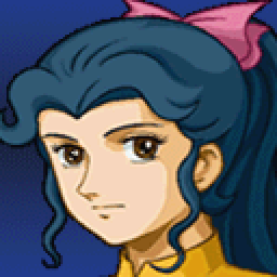 Megumi face portrait — 2nd Super Robot Wars Alpha