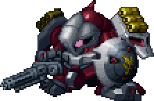 Jagd Doga full-body art — 2nd Super Robot Wars Alpha