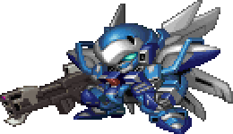 ビルトファルケン 機体全身 — 第2次スーパーロボット大戦α