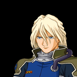 Zechs bust-up — 3rd Super Robot Wars Alpha: To the End of the Galaxy