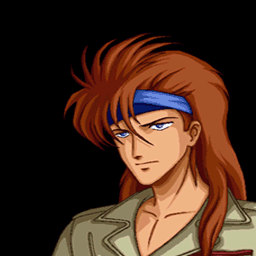 Ryo bust-up — 3rd Super Robot Wars Alpha: To the End of the Galaxy