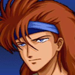 Ryo face portrait — 3rd Super Robot Wars Alpha: To the End of the Galaxy