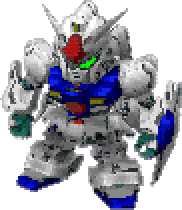 건담 스테이맨 기체 전신 — 슈퍼로봇대전 α for Dreamcast
