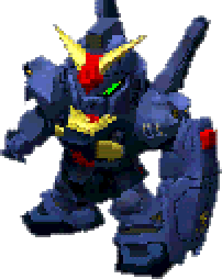 ガンダムMK-Ⅱ 機体全身 — スーパーロボット大戦α for Dreamcast