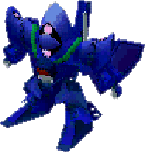 ハンブラビ 機体全身 — スーパーロボット大戦α for Dreamcast