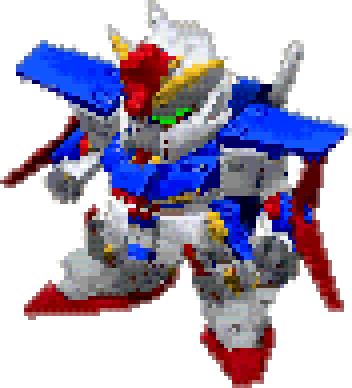 ZZガンダム 機体全身 — スーパーロボット大戦α for Dreamcast