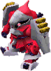 Jagd Doga full-body art — Super Robot Wars Alpha for Dreamcast