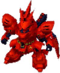 サザビー 機体全身 — スーパーロボット大戦α for Dreamcast