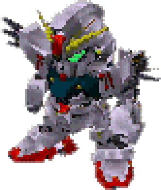 ガンダムF91 機体全身 — スーパーロボット大戦α for Dreamcast