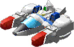 トップ・ファイター(V) 机体全身 — 超级机器人大战α for Dreamcast