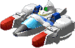 トップ・ファイター(VD) 机体全身 — 超级机器人大战α for Dreamcast