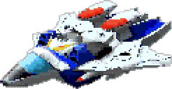 コア・ファイター(VD) full-body art — Super Robot Wars Alpha for Dreamcast