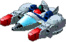 トップ・ファイター（ＶＨ） full-body art — Super Robot Wars Alpha for Dreamcast