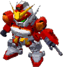 건담 헤비암즈 기체 전신 — 슈퍼로봇대전 α for Dreamcast