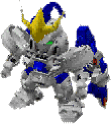 多鲁基斯III 机体全身 — 超级机器人大战α for Dreamcast