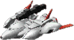 トーラス・飛行形態 機體全身 — 超級機器人大戰α for Dreamcast