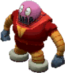 Boss Borot full-body art — Super Robot Wars Alpha for Dreamcast