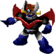 Great Mazinger full-body art — Super Robot Wars Alpha for Dreamcast
