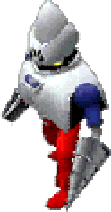Getter 2 full-body art — Super Robot Wars Alpha for Dreamcast