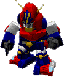 コン・バトラーV 機体全身 — スーパーロボット大戦α for Dreamcast