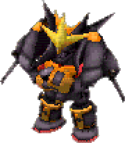 Gunbuster full-body art — Super Robot Wars Alpha for Dreamcast
