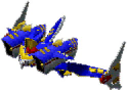 Gホーク 機体全身 — スーパーロボット大戦α for Dreamcast