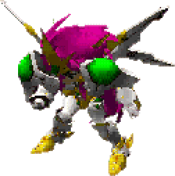 ヴァルシオーネ 機体全身 — スーパーロボット大戦α for Dreamcast