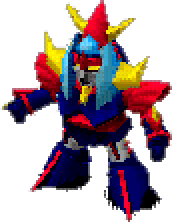 ライディーン 機体全身 — スーパーロボット大戦α for Dreamcast
