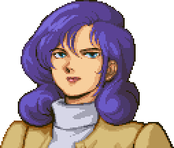 Rosamia Badam bust-up — Super Robot Wars Alpha Gaiden