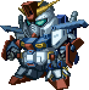 ZZガンダム 機体全身 — スーパーロボット大戦α外伝