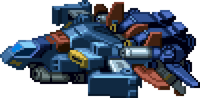 Gフォートレス 機体全身 — スーパーロボット大戦α外伝