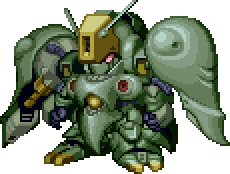 Queen Mansa full-body art — Super Robot Wars Alpha Gaiden