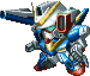 V2バスターガンダム 機體全身 — 超級機器人大戰α外伝