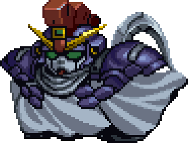 건담 샌드록 커스텀 기체 전신 — 슈퍼로봇대전 α 외전