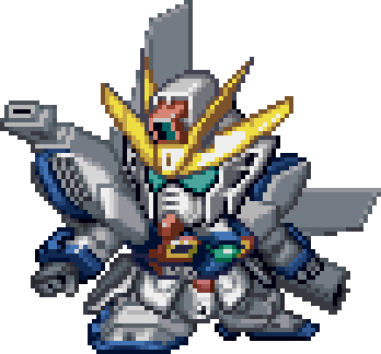 ガンダムエックス 기체 그림