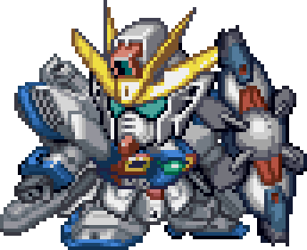 ガンダムエックスディバイダー 기체 전신 — 슈퍼로봇대전 α 외전
