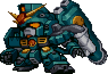 ガンダムレオパルド 기체 그림