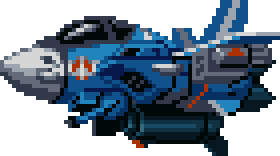 VF-1J발키리F 기체 그림