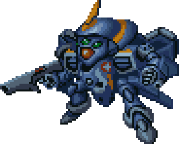 YF-21 배틀로이드 기체 그림