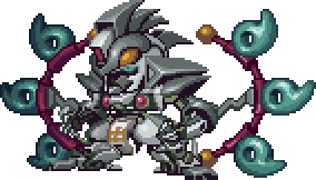 Bergelmir full-body art — Super Robot Wars Alpha Gaiden