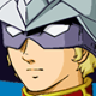 シャア 顔グラフィック — スーパーロボット大戦A PORTABLE (リメイク版)