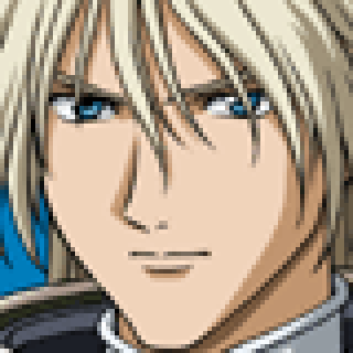 Zechs face portrait — Super Robot Wars A Portable (remake)
