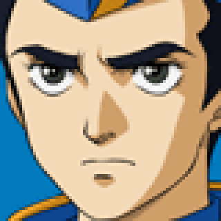 Dan face portrait — Super Robot Wars A Portable (remake)