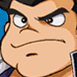 Musashi face portrait — Super Robot Wars A Portable (remake)