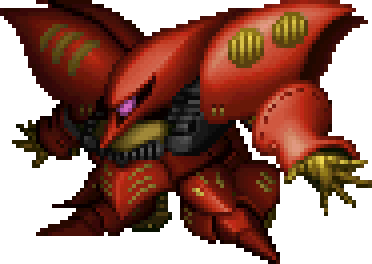 큐베레이 Mk-Ⅱ 플투 기 기체 그림 — 슈퍼로봇대전 A 포터블 리메이크판