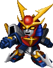 Daitarn 3 full-body art — Super Robot Wars A Portable (remake)