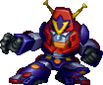 コン・バトラーV 機体全身 — スーパーロボット大戦A PORTABLE (リメイク版)