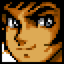 甲児 顔グラフィック — スーパーロボット大戦COMPACT for WonderSwanColor (リメイク版)