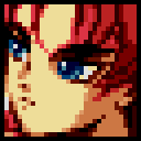 沙羅 顔グラフィック — スーパーロボット大戦COMPACT for WonderSwanColor (リメイク版)